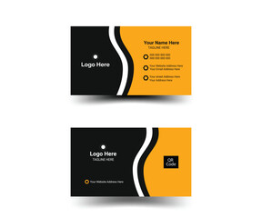 A business card design Modern and simple Creative And Clean Business Card Design