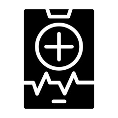 Obraz premium health app icon 