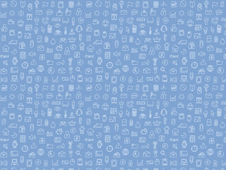 点線ビジネスパターン壁紙イラスト　背景塗り横向き