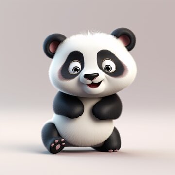 Collection of Cute Panda Images in 3D