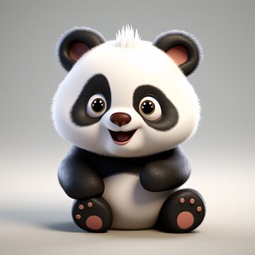 Collection of Cute Panda Images in 3D