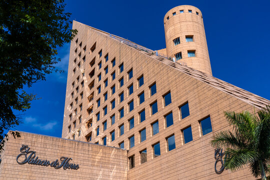 Mexico City Mexico - February 12 2022: The El Palacio De Hierro Department Store in the Polanco Neighborhood of Mexico City