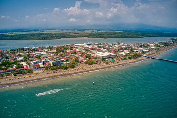 Aerial View of Puntarenas, Costa Rica