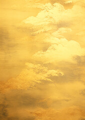 金色のレトロな和風背景テクスチャ - obrazy, fototapety, plakaty