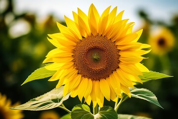 Obraz premium close-up of fantastic sunflower
