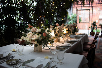 Beautiful Wedding Flowers Arch Ceremony Reception Macro Close-up Macro Event Events Flower Flowers Bouquet Design Arrangement Table Settings