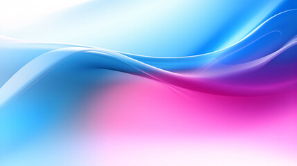 Fototapeta premium Blurred multicolor gradient lines in motion, abstract grainy blue and white gradient background