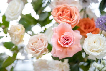 Beautiful Wedding Natural Arch Flowers Events Romantic Love Stunning Flower Event Ceremony Reception Bokeh Table Settings Rose Candles