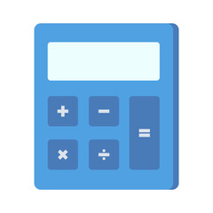 blue Calculator icon.