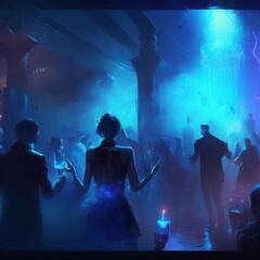 Nightclub. Image created by AI
