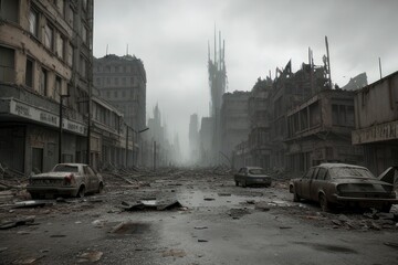 post apocalypse landscape
