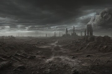 post apocalypse landscape