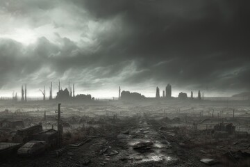 post apocalypse landscape