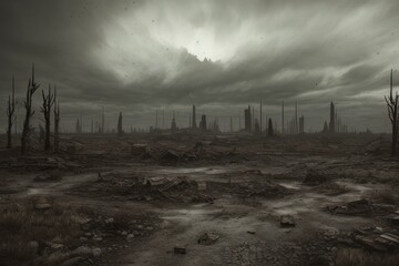 post apocalypse landscape