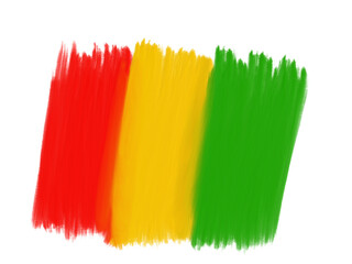 Brush Jamaica Flag