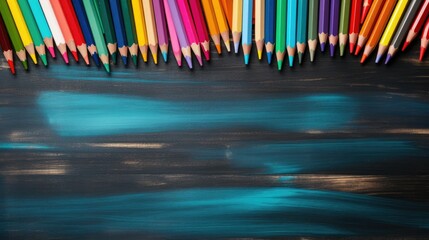 vibrant chalkboard background to commemorate Back to School