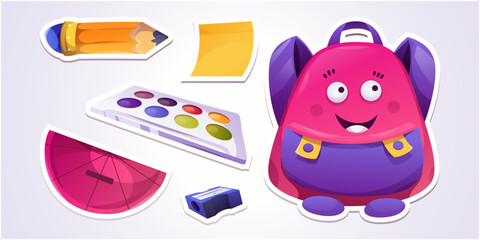 Back to school hand drawn vector web posts