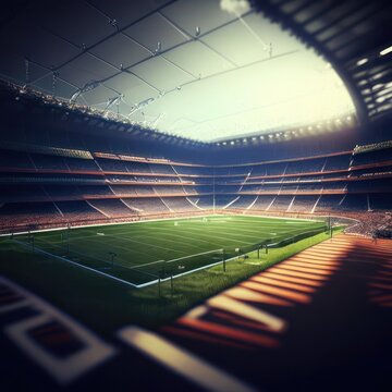 Football Stadium. Image created by AI