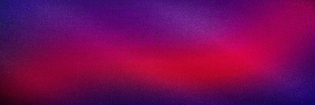 Dark blue violet purple magenta pink burgundy red abstract background. Banner. Color gradient, ombre. Wave, fluid. Bright light wavy line, spot. Neon, glow, flash, shine. Template. Rough, grain, noise