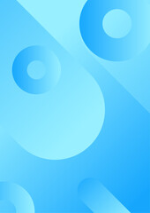 gradient shape blue abstract geometri design background