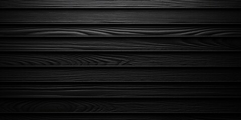 Wooden black texture minimalism background. AI Generated - obrazy, fototapety, plakaty