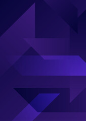 Obraz premium gradient shape Dark blue abstract geometri design background