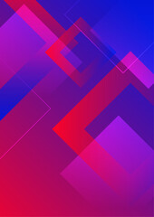 gradient shape blue purple pink abstract geometri design background