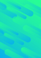 Minimal covers design. Cool halftone Green and blue gradient . Future geometric template.