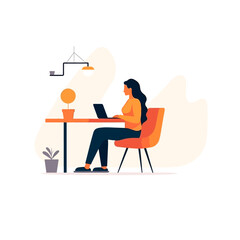 People with laptops in various situations