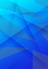 Obraz premium gradient shape blue green abstract geometri design background