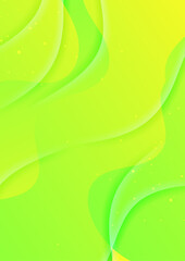 gradient shape green abstract geometri design background