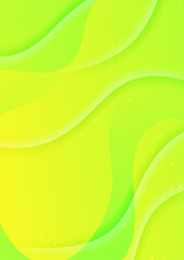gradient shape green abstract geometri design background