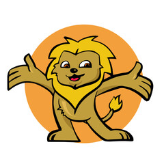 Lion Mascot Brand