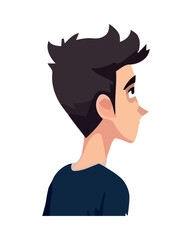 Modern boy hairstyles, fashionable teenage lifestyles