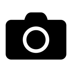 Title: Camera Icon vector flat style isolated on grey background. Camera symbol for your web site design, logo, app, UI.illustration