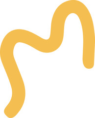 Fototapeta premium Wavy Squiggle Element