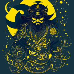 taoist illustration magic aisan
