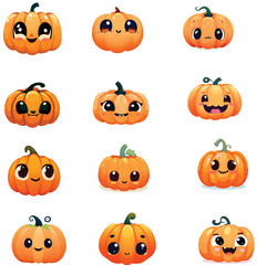 Fototapeta premium Jackolantern cute [Converted]