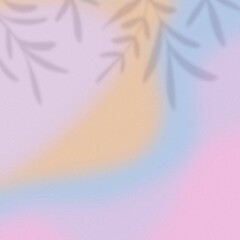 Shadow overlay effect. Transparent soft light and gradient background.