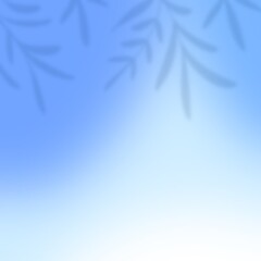 Shadow overlay effect. Transparent soft light and gradient background.