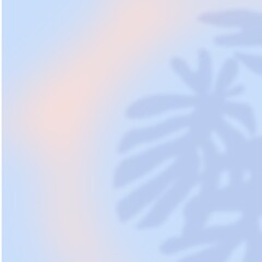 Shadow overlay effect. Transparent soft light and gradient background.