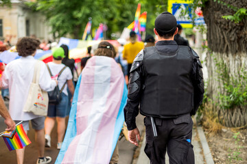 Pride parade in Chisinau, Moldova