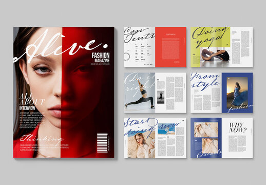 Lifestyle Magazine Template