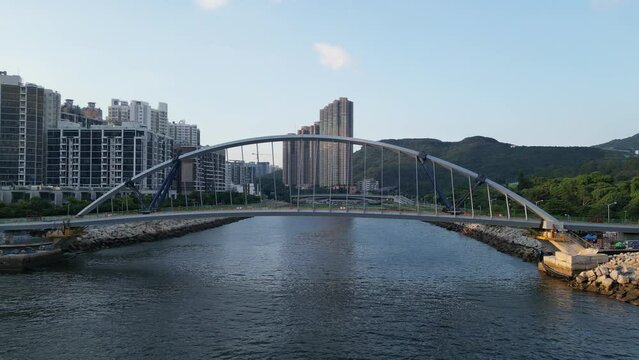 the Southern Bridge is akin to waves rippling between Junk Bay and Eastern Channel. July 7 2023