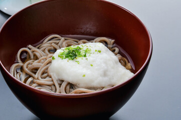 とろろそば　和食