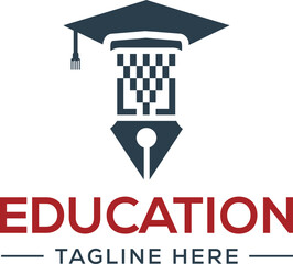 Fully editable: This Education logo is an original vector file created by Adobe Illustrator. Illustrator logos are vectors, so they can be easily resized and they will maintain the same high quality.