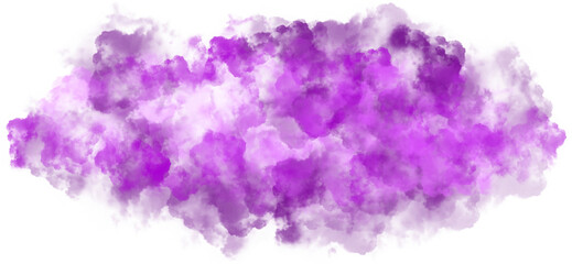 purple explosive smoke with high resolution