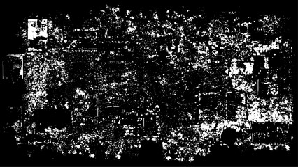 Scratch Grunge Urban Background. Dark grunge urban texture vector. Distressed overlay texture. Grunge background. Abstract obvious dark worn textured effect. Rough black and white texture vector.