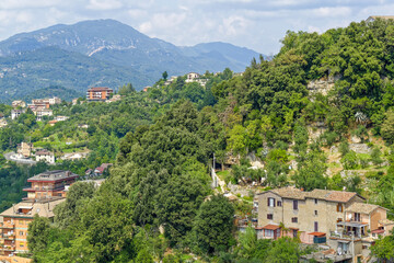 Obraz premium Petite ville ancienne en Italie