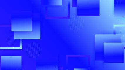 Modern vector blue polygonal background